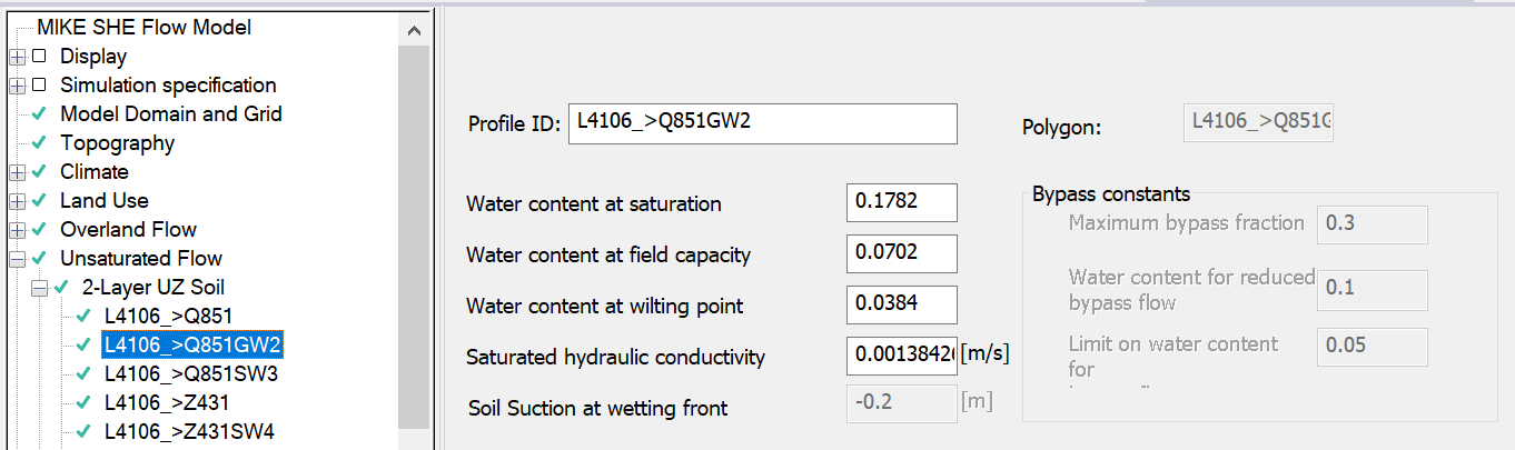 Verify Updated Parameters